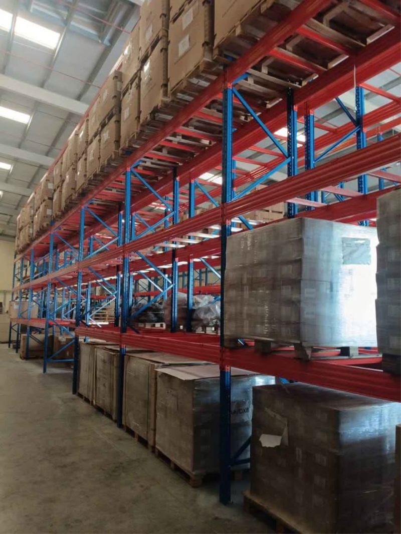 Warehouse Storage Heavy Duty Pallet Rack System Industrial Storage Rack Push Back Steel Pallet Rack