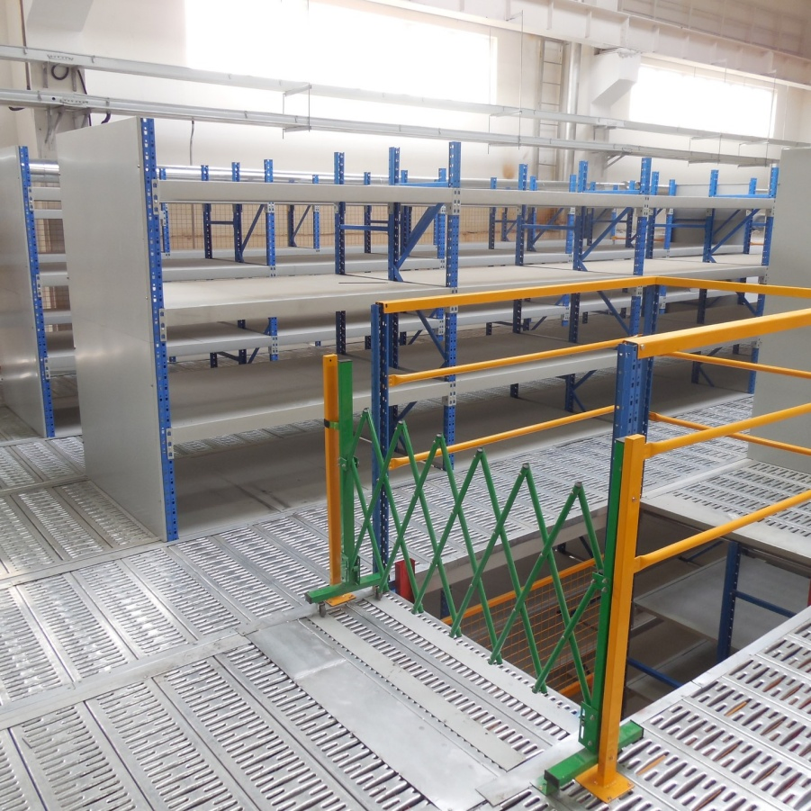 Customized Industrial Warehouse Storage Heavy Duty Pallet Mezzanine Rack Steel Structure Floor