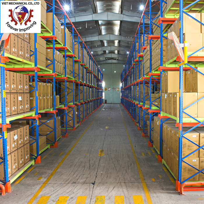 Industrial Drive In Rack Providing Cost Effective Storage Solution for Cold Chain Logistics and High Volume Distribution Centers