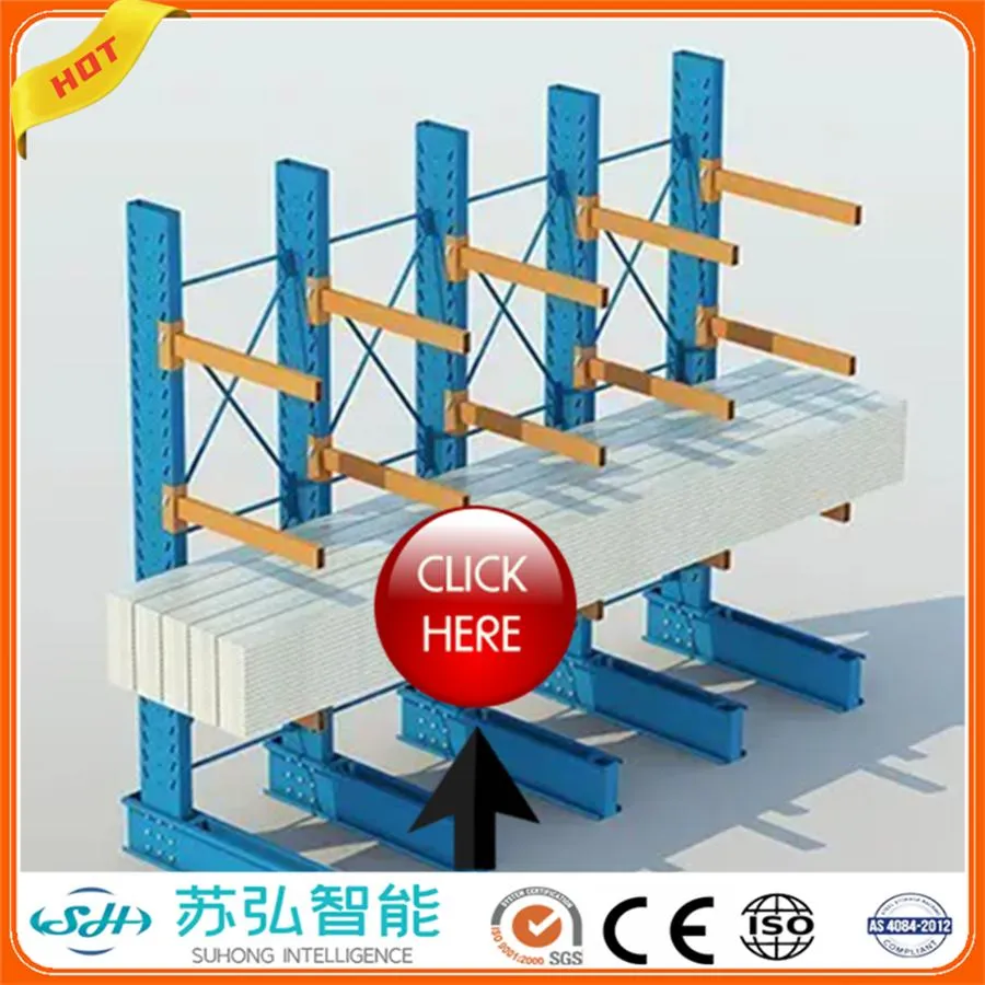 High Capacity Metal Steel Wire Shelving Industrial Warehouse Storage Heavy Duty Pallet Rack Mezzanine Floor Steel Platform Cantilever Racking