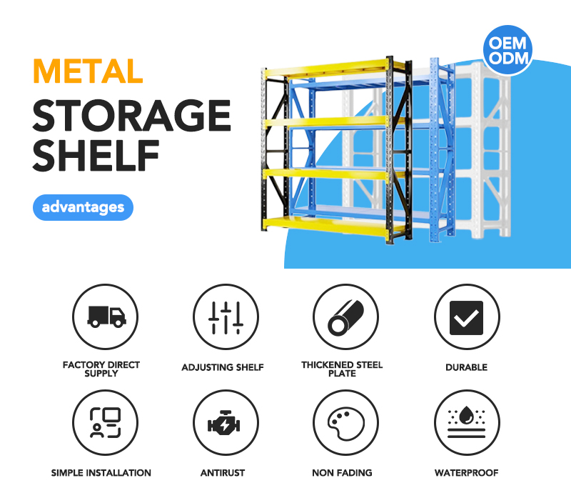 Hot Selling Heavy Duty Rack High Capacity Metal Steel Racks Heavy Duty Racking Warehouse Storage Rack