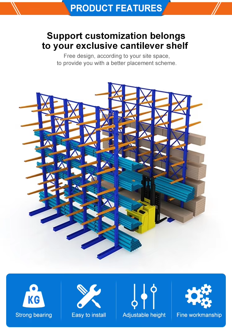 Medium Racking Selective Pallet Rack Heavy Duty 5 Layer Corrosion Protection Steel Shelf Industrial Warehouse Rack