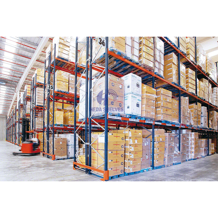 Steel Pallet Rack High Density Drive-in Pallet Racking System Shelving Steel Pallet Rack for Efficient Warehouse Storage