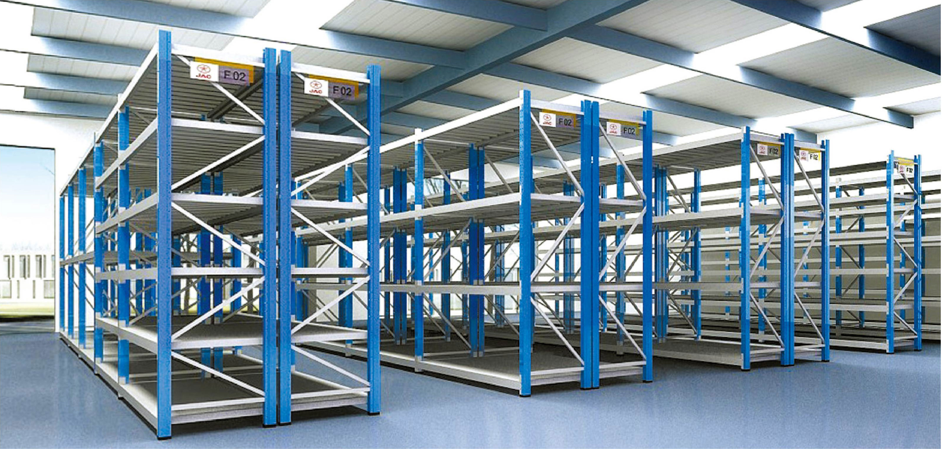 Efficient warehouse layout