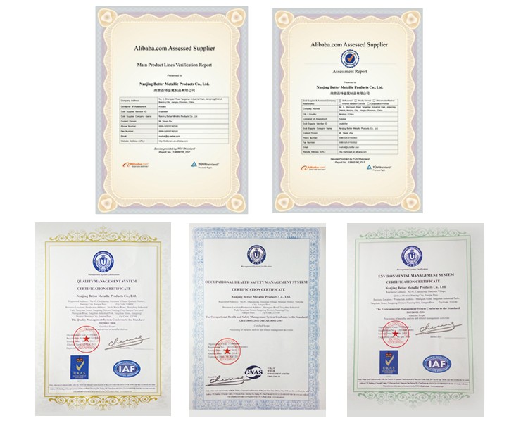 Our certification