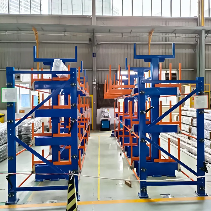 Heavy Duty Manual Crank Cantilever Rack Project details