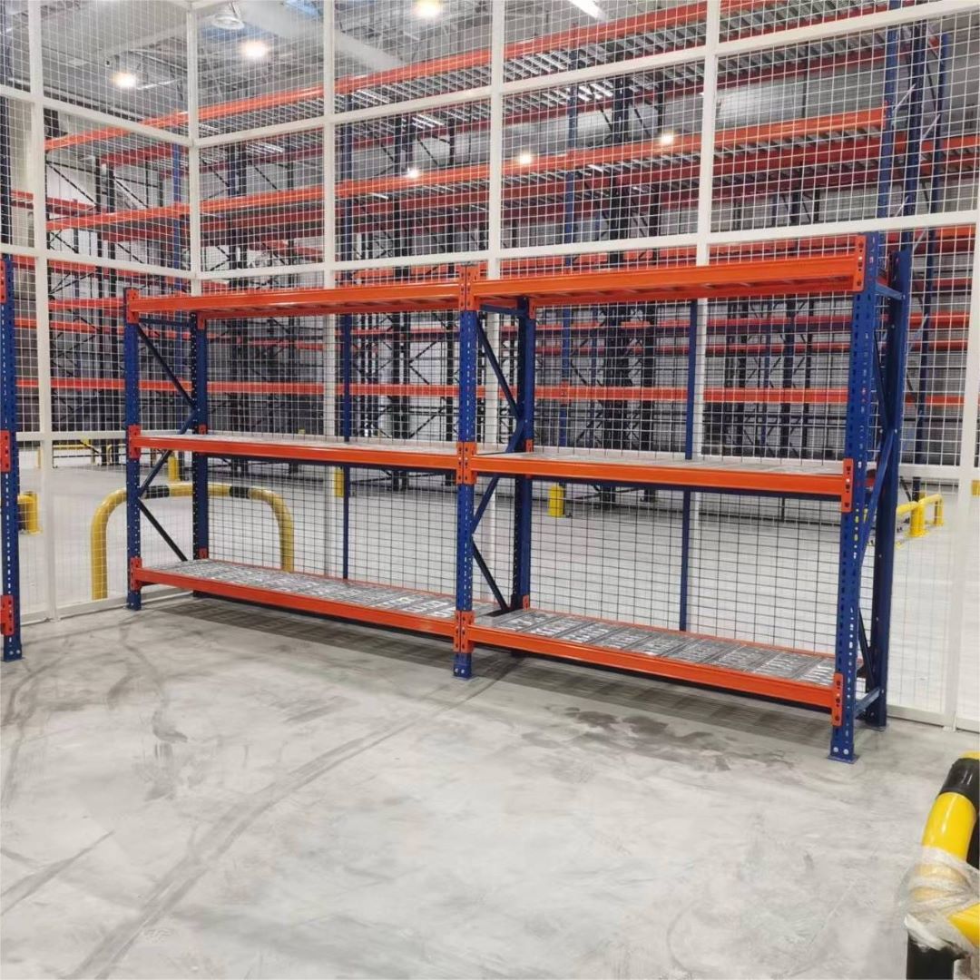 5-Layer Selective Pallet Rack Medium Light Duty Steel Warehouse Rack Industrial Corrosion Protection Boltless Electrostatic