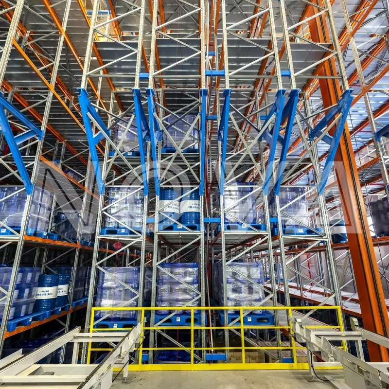 Automated Warehouse Selective Pallet Racking Storage Rack Warehouse Metal Automated Retrieval System Pallet Asrs Hot Sale