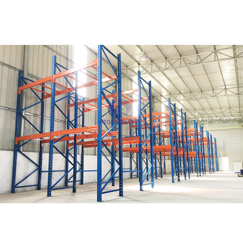 Steel Pallet Rack High Density Drive-in Pallet Racking System Shelving Steel Pallet Rack for Efficient Warehouse Storage