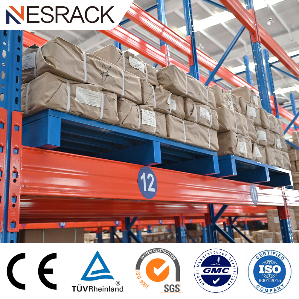 Factory Direct Sale Layer Steel Durable Heavy Duty Pallet Rack Warehouse Storage Racking System
