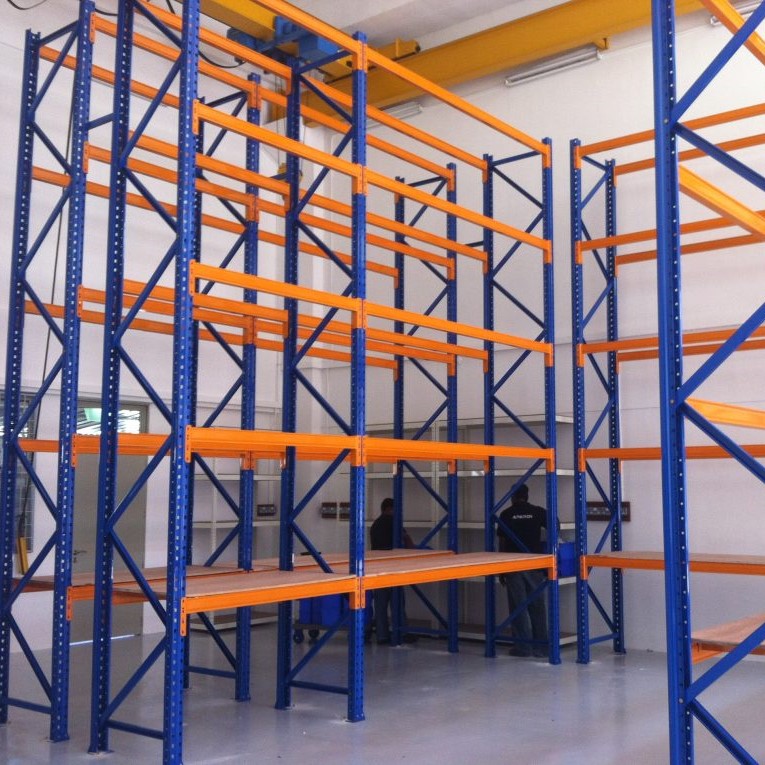 Pallet Rack With Step Beam Teardrop Racks