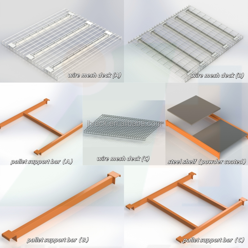 ODM Adjustable Beam Rack Industrial Heavy Duty Storage Shelves System Stacking Units Metal Rack Warehouse Steel Pallet Racking