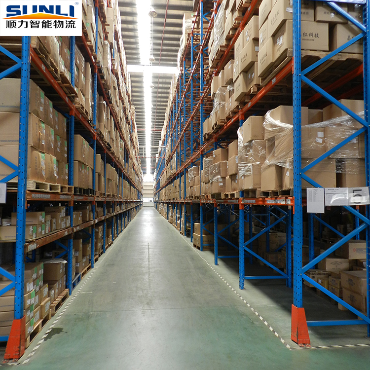 Factory Direct Customized Heavy-Duty Steel Warehouse Selective Pallet Racking Push Back Shelf Industry Adjustable Pallet Storage