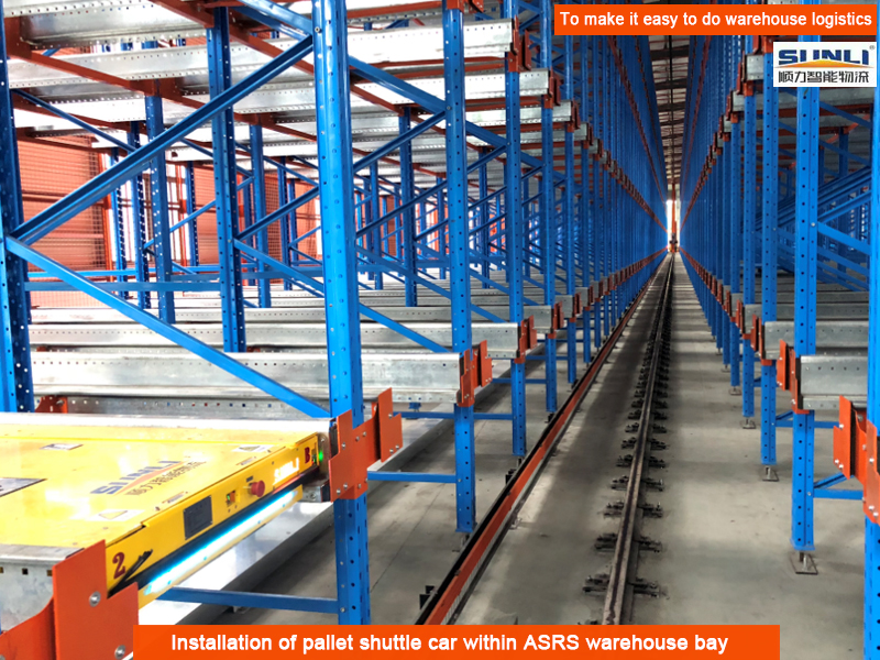 China Factory Direct Warehouse High Operating Speed Two-way Radio Shuttle Racks Storage Shelving Pallet Shuttle Systems