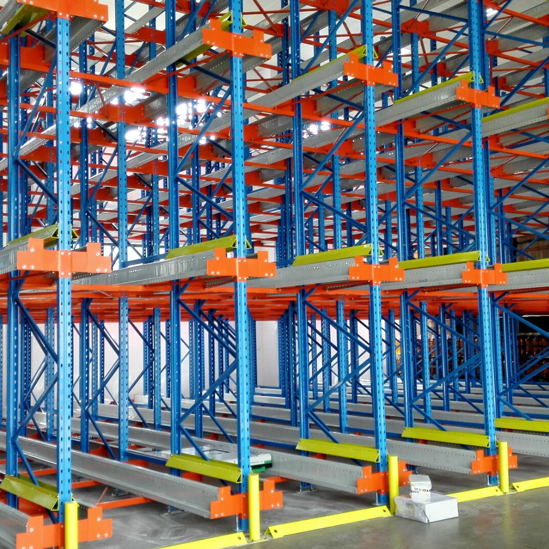 China Factory Direct Warehouse High Operating Speed Two-way Radio Shuttle Racks Storage Shelving Pallet Shuttle Systems