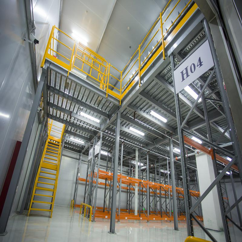 High-Quality Mezzanine Floor Rack Industrial Storage Rack System for Warehouse Racking &amp; Shelving