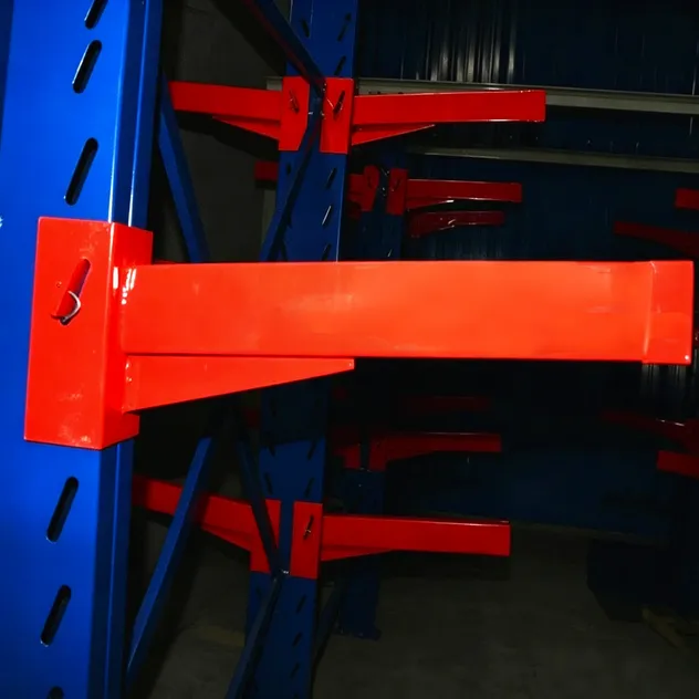 Long Pipe and Lumber Storage Solution Heavy Duty Rack Cantilever Type