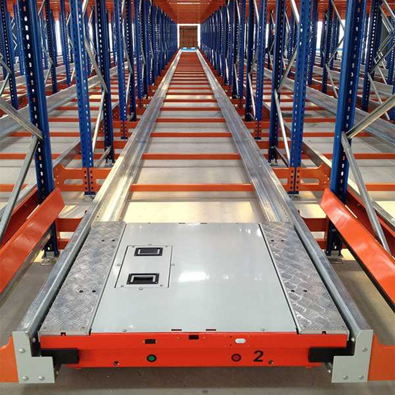 China Factory Direct Heavy Duty Steel Shelving Warehouse Automatic Two-Way Radio Shuttle Rack System Pallet Racking for Storage