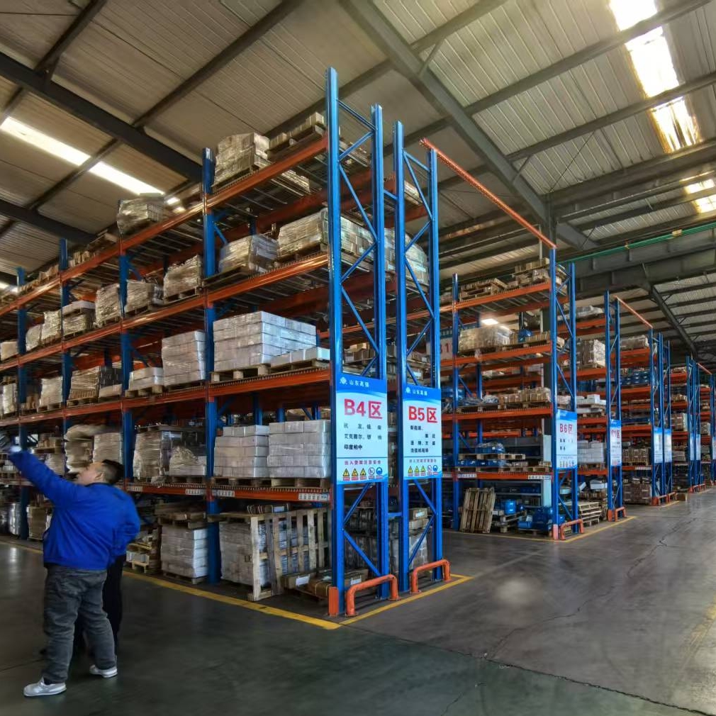 Industrial Warehouse Storage Rack Adjustable Custom 800-3000kg/Level Load Capacity Heavy Duty Selective Pallet Racking System
