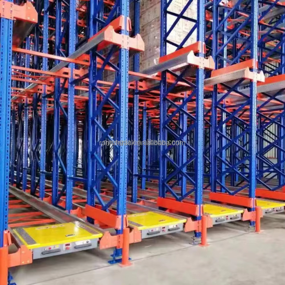 FIFO or LIFO Automatic Radio Shuttle Racking System for Warehouse Storage China Manufacturer