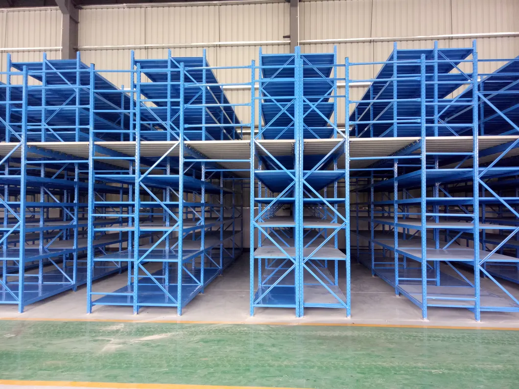 Warehouse Storage Pallet Steel Mezzanine Racking