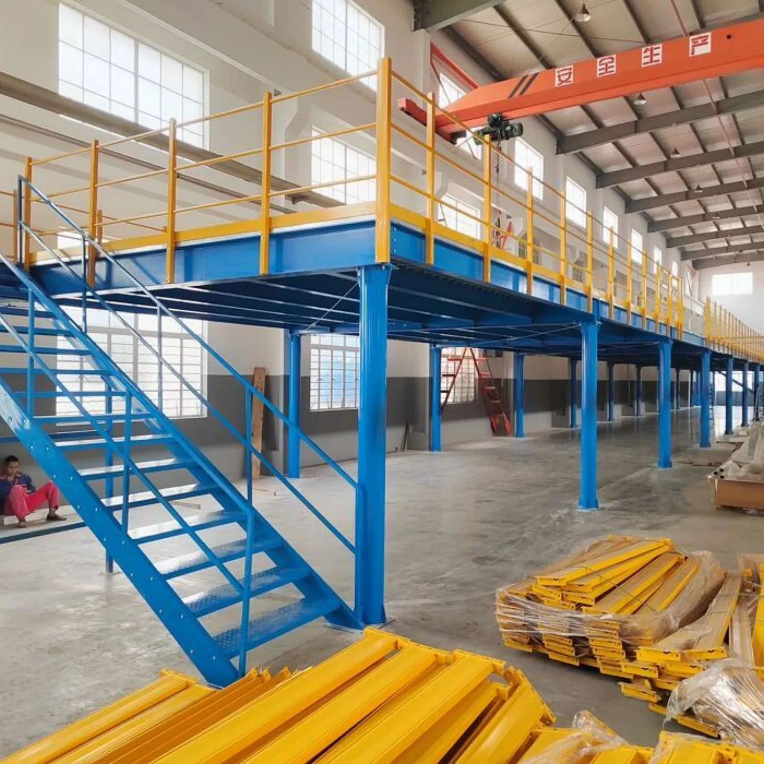 Double Your Storage Space, Steel Mezzanine Shelving, Heavy Duty Loft Racking, Warehouse Shelving
