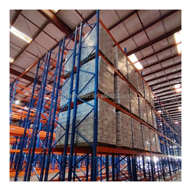Heavy Duty Industrial Racking Systems Teardrop Pallet Rack Industrial Racking Manufacturers