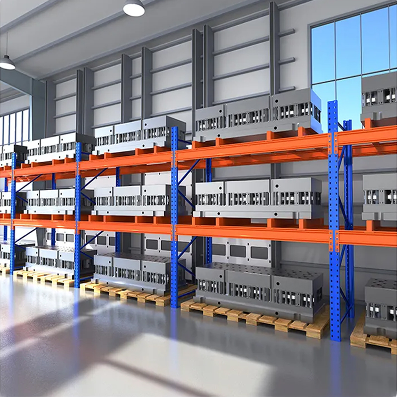 Heavy-Duty Industrial Selective Pallet Rack System Efficient 5-Layer Adjustable Metal Warehouse Racking Bolt Structure Storage