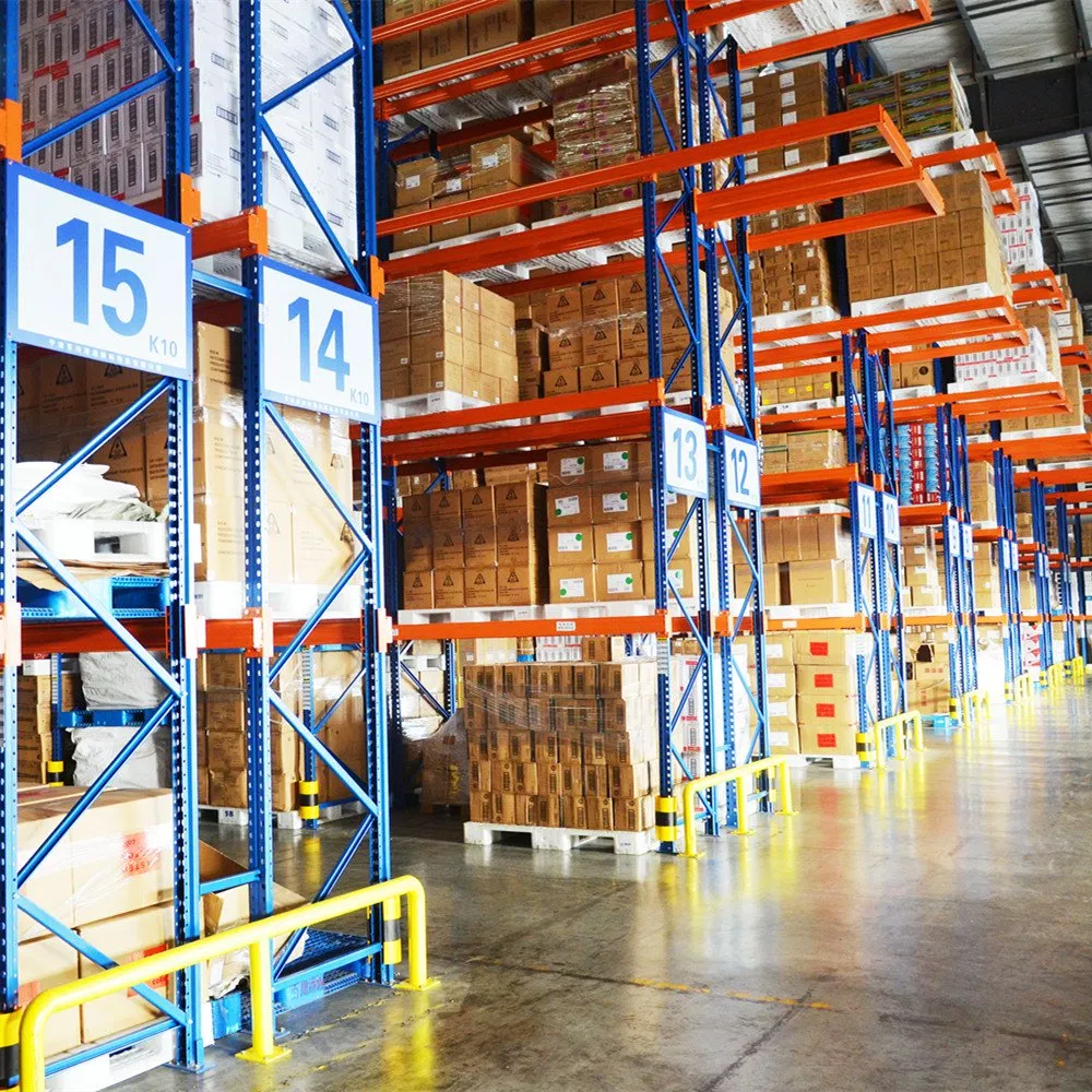 Long Span Industrial Heavy Duty Steel Pallet Racking for Warehouse Storage Logistics