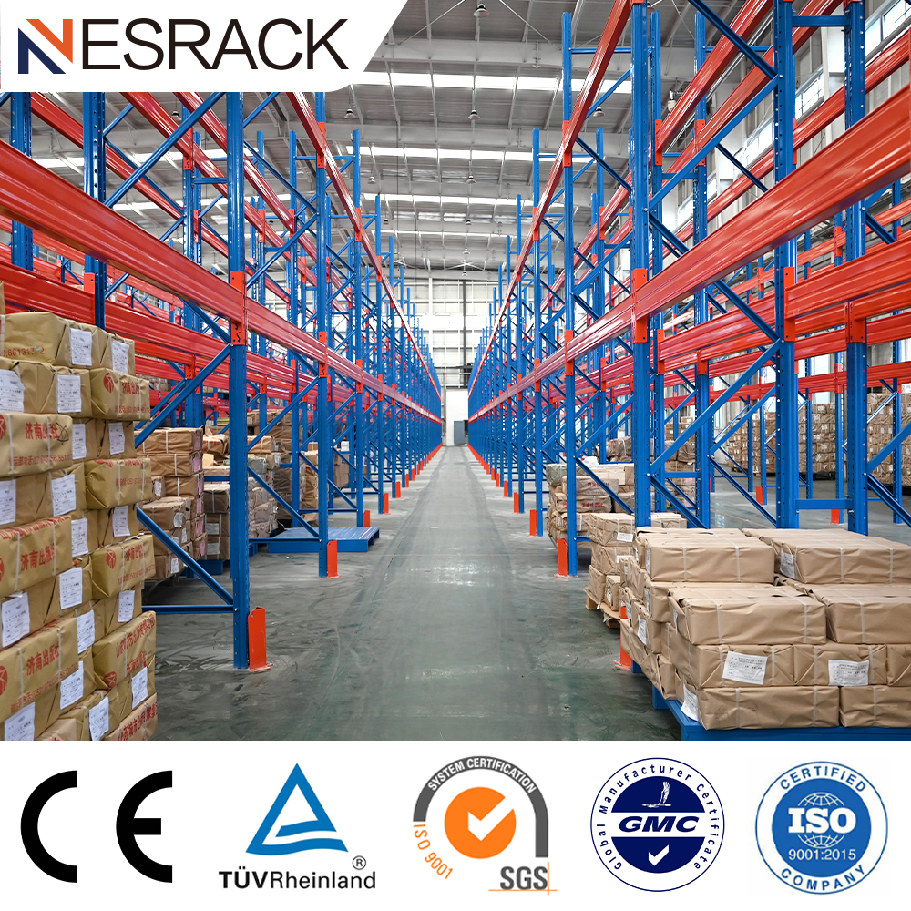 Factory Direct Sale Layer Steel Durable Heavy Duty Pallet Rack Warehouse Storage Racking System