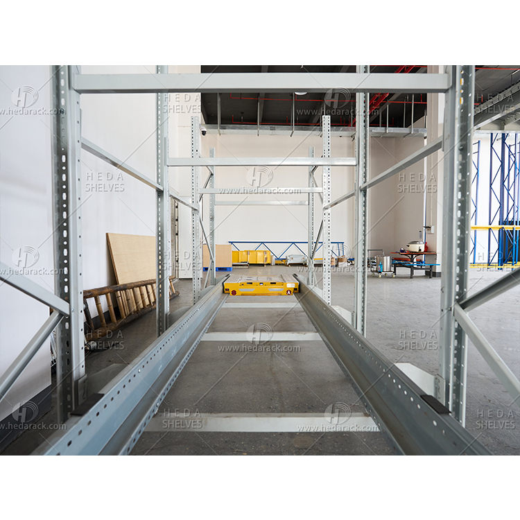 Pallet Shuttle Racking System Warehouse Rack Automatic 4-Way Shuttle Racking Four Way Cold Storage Shuttle Rack
