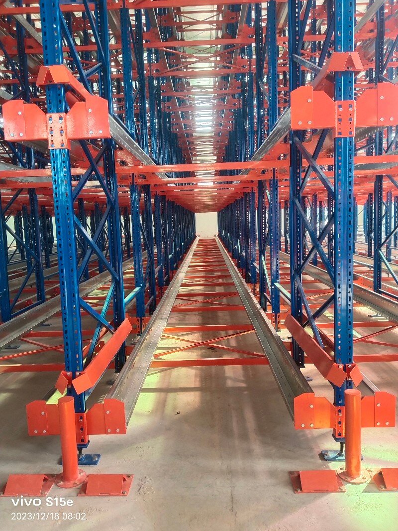 Inventory Management Industrial Stacking Racks Warehouse Shelves Storage Systems Radio Warehousing Shuttle Racking For Pallet