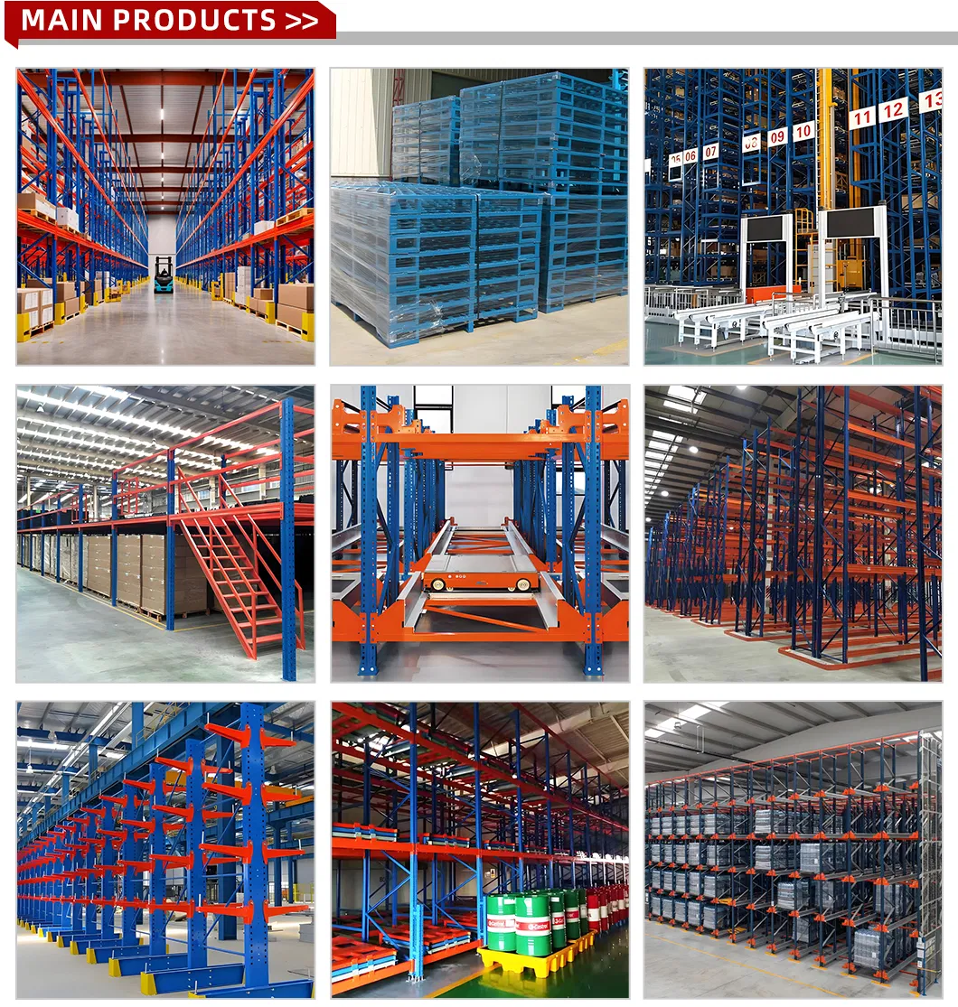 Heavy Duty Steel Structure Powder Coated Multi Level Mezzanine Floor Rack for Industrial Warehouse Space Utilization Application