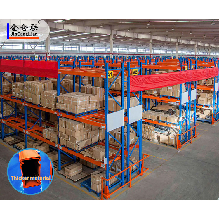 Medium Racking Selective Pallet Rack Heavy Duty 5 Layer Corrosion Protection Steel Shelf Industrial Warehouse Rack