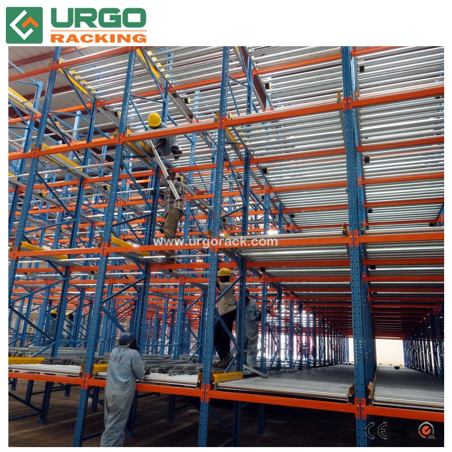 Warehouse Storage Pallet Flow Racking Roller Gravity Pallet Rack