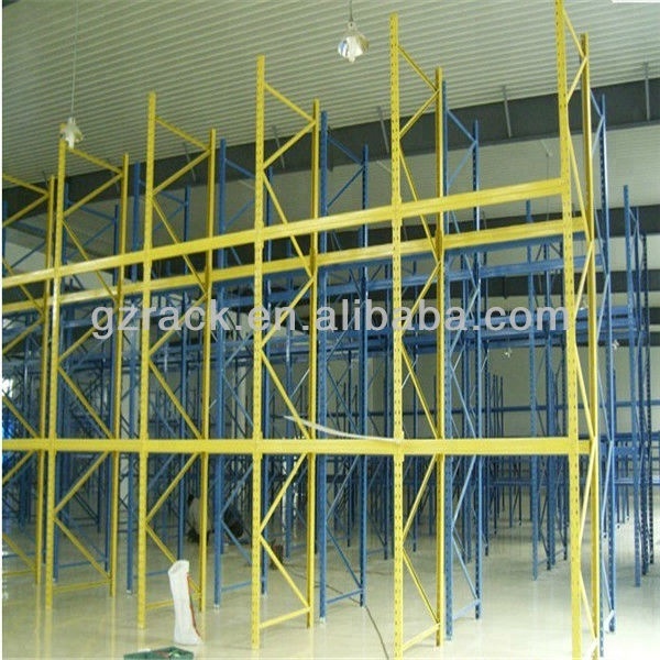 Heavy Duty Steel Storage Radio Shuttle Racking System Galvanized Surface OEM Supplier for Service Equipment Warehouse