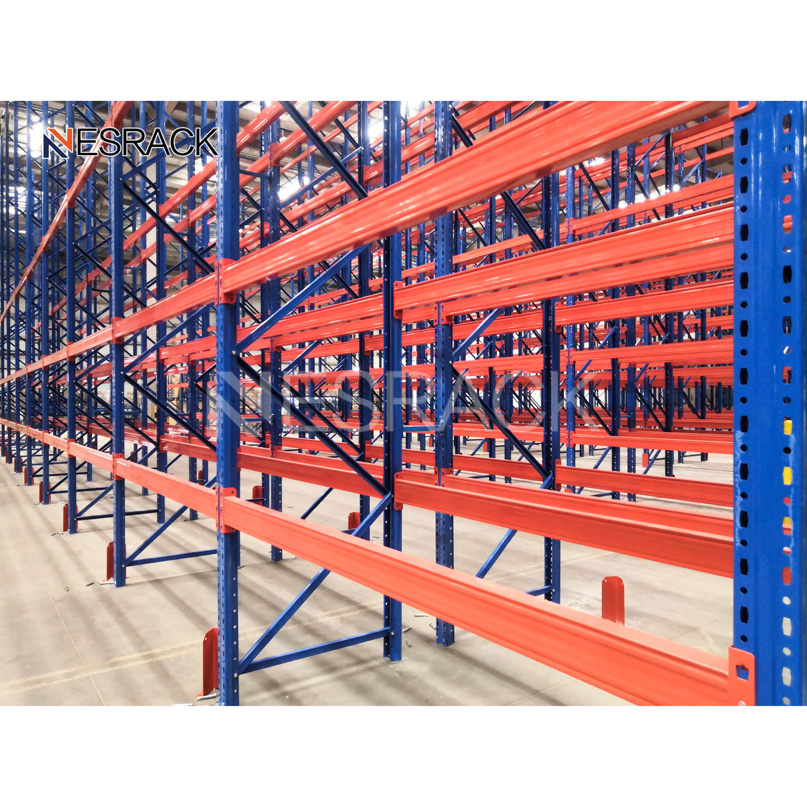 CE ISO Certificated Upright Column Teardrop Pallet Racking Solid Dexion Pallet Racking Beam Selective Racking High Quality Price