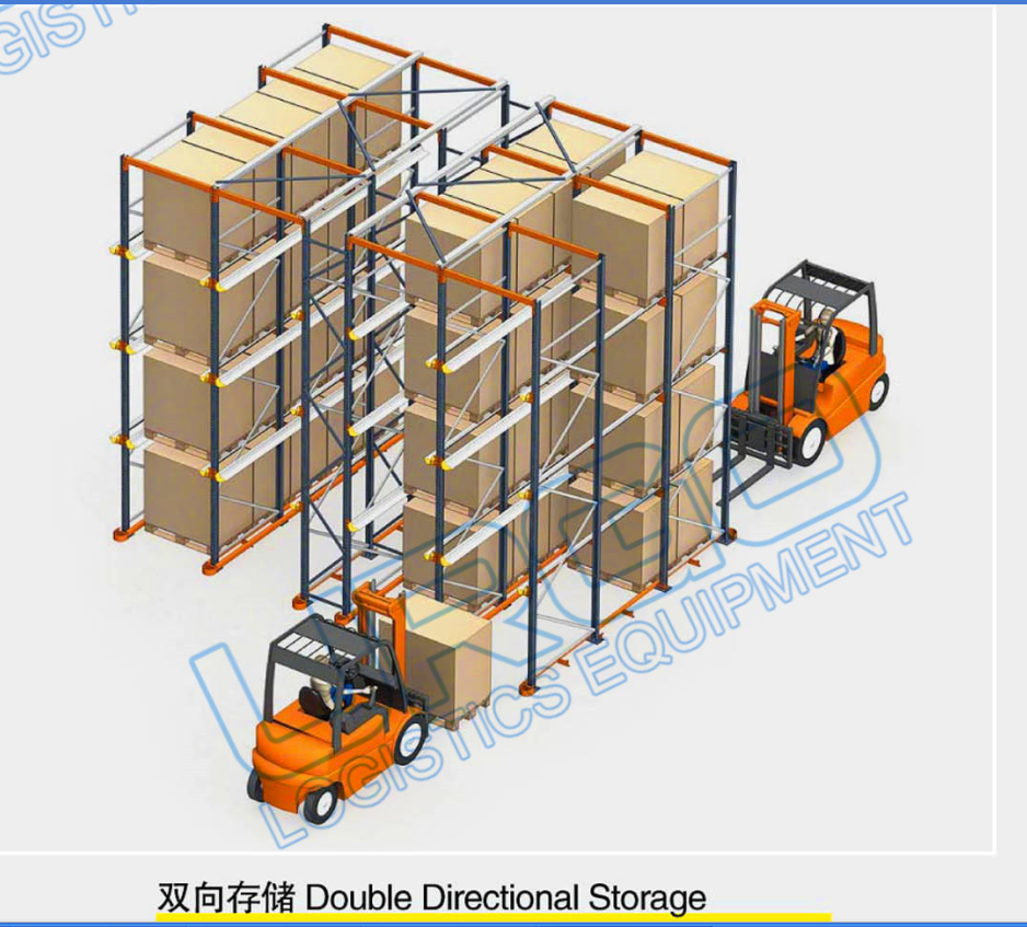 Pallet Racking Technical Drawing