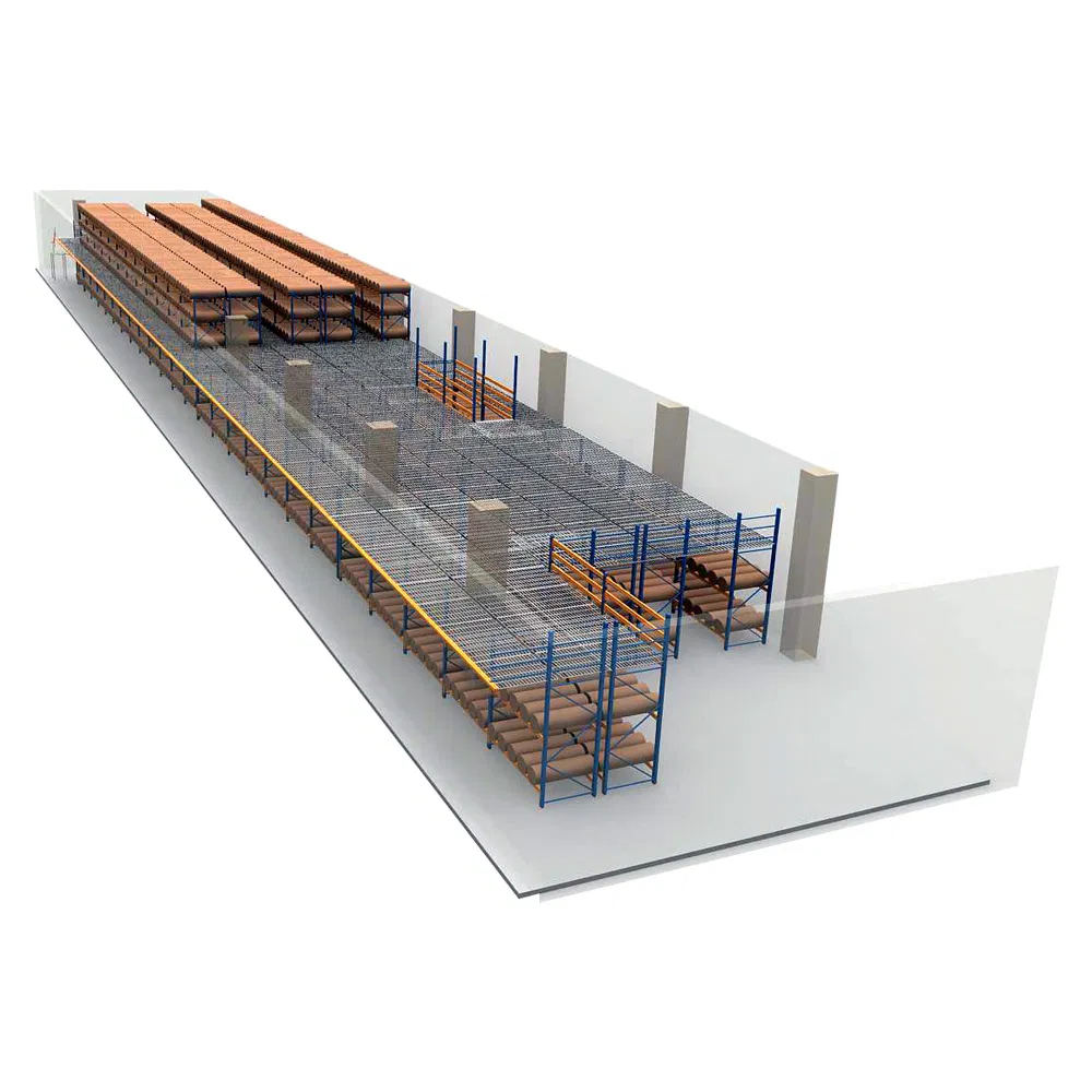 Steel Mezzanine Racking for Industrial Warehouse Storage Racking