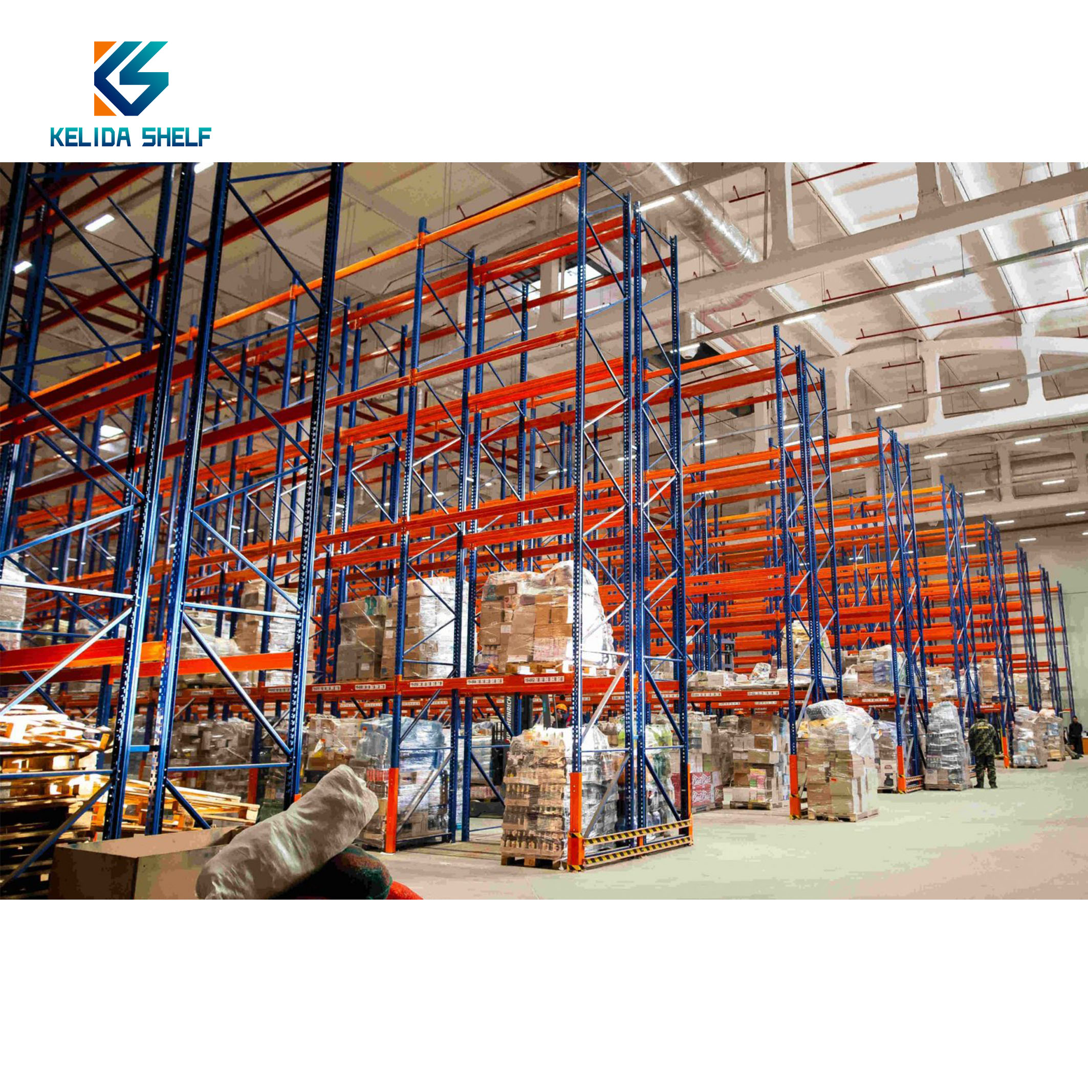 Heavy Duty Steel Warehouse Pallet Rack Storage Racking System For Industrial Warehouse Applications