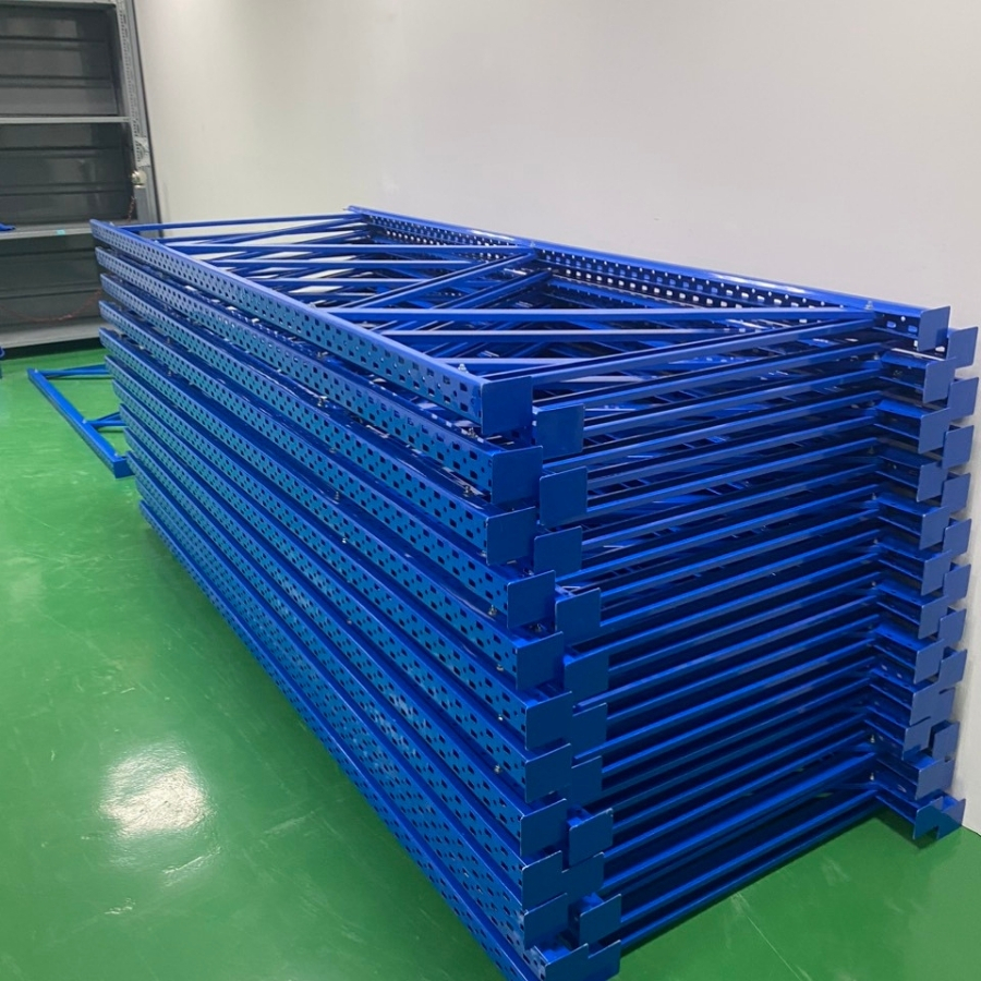 Smart Radio Shuttle Racking System With Automated Pallet Movement High Density Storage Design Reducing Labor Costs