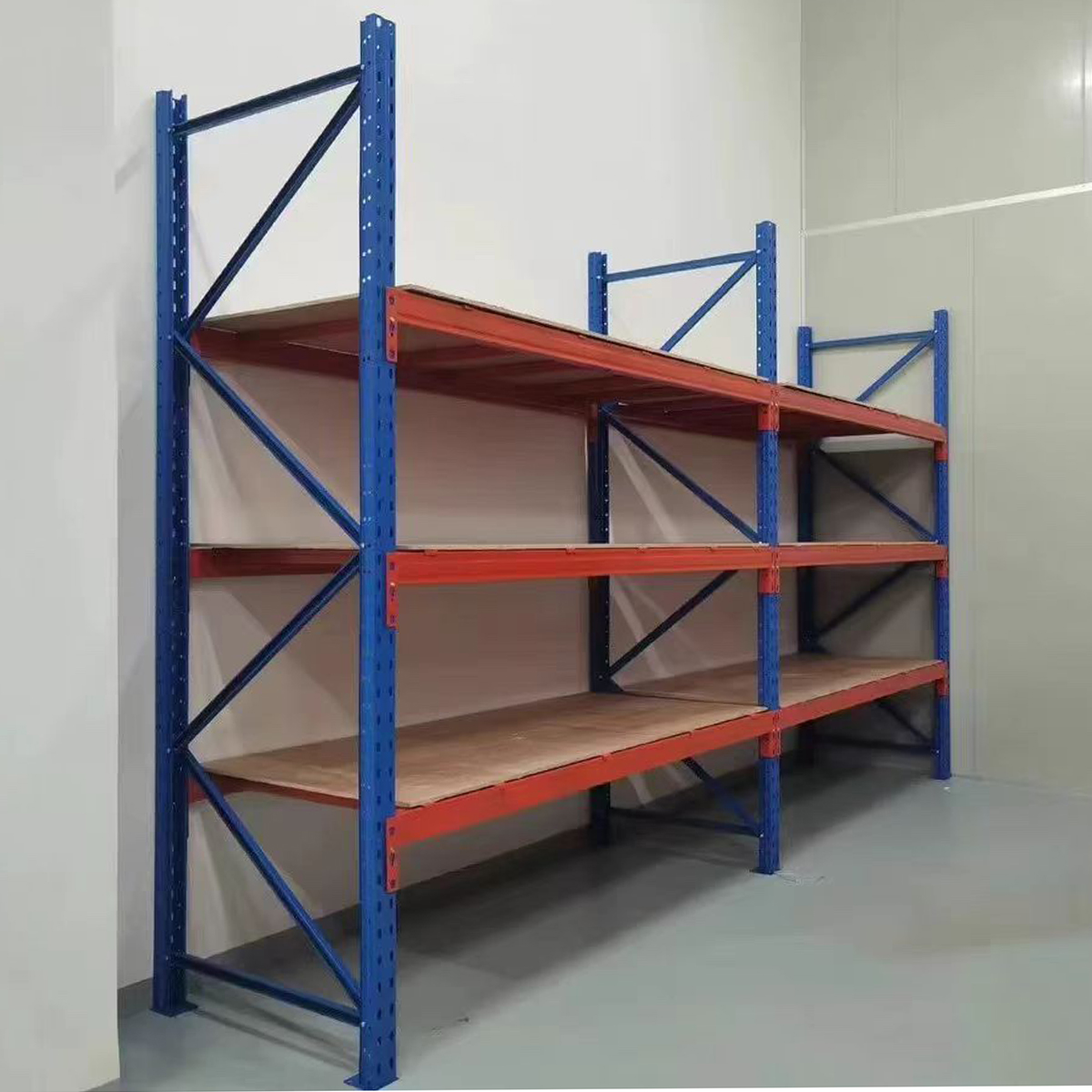 Heavy-Duty Industrial Selective Pallet Rack System Efficient 5-Layer Adjustable Metal Warehouse Racking Bolt Structure Storage
