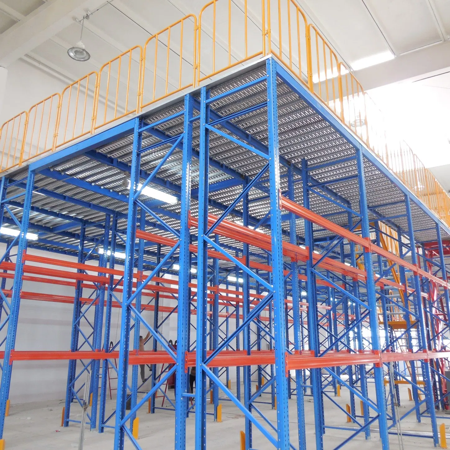 Customized Industrial Warehouse Storage Heavy Duty Pallet Mezzanine Rack Steel Structure Floor