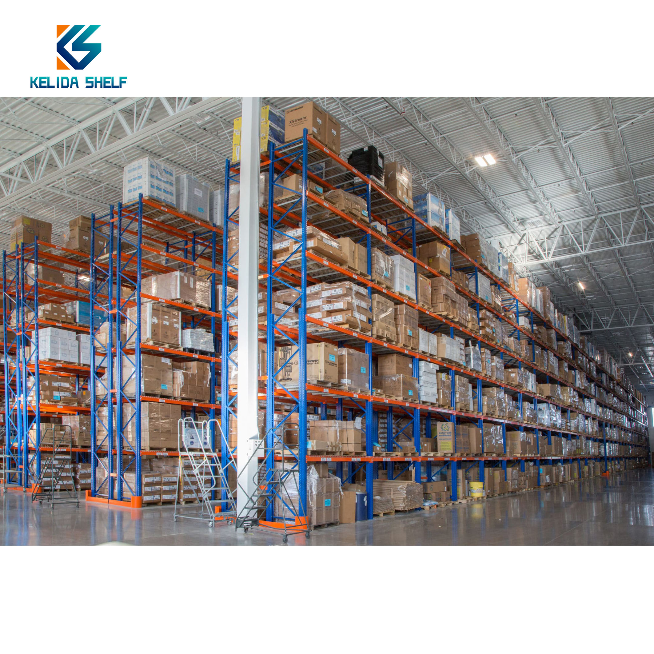 Heavy Duty Steel Warehouse Pallet Rack Storage Racking System For Industrial Warehouse Applications