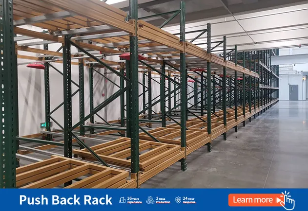 Push Back Rack