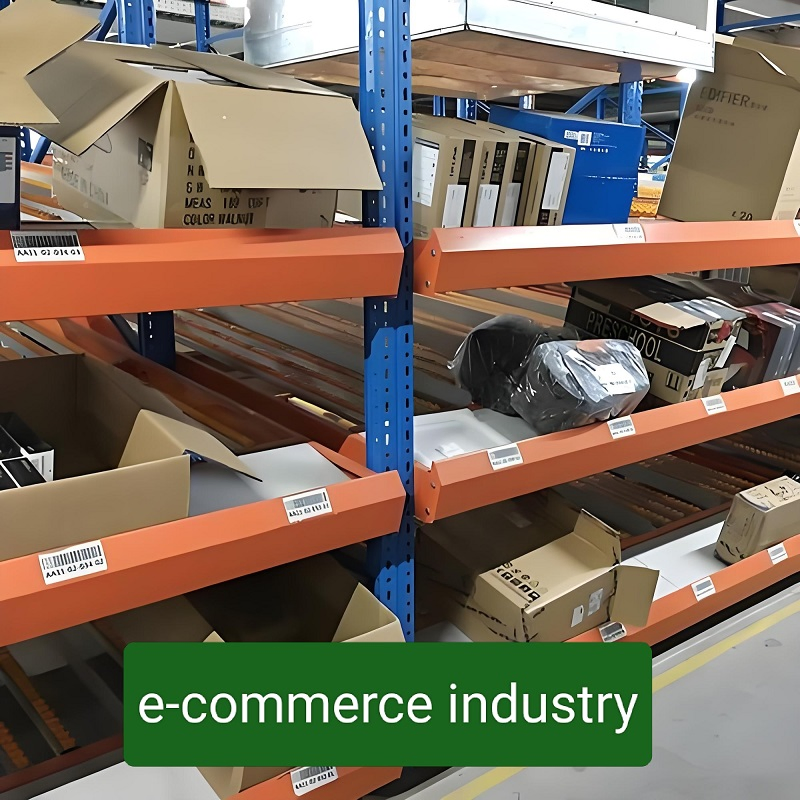 Factory Custom High Quality Steel Industrial Warehouse Storage Rack Carton Flow Metal Rack Goods Shelf
