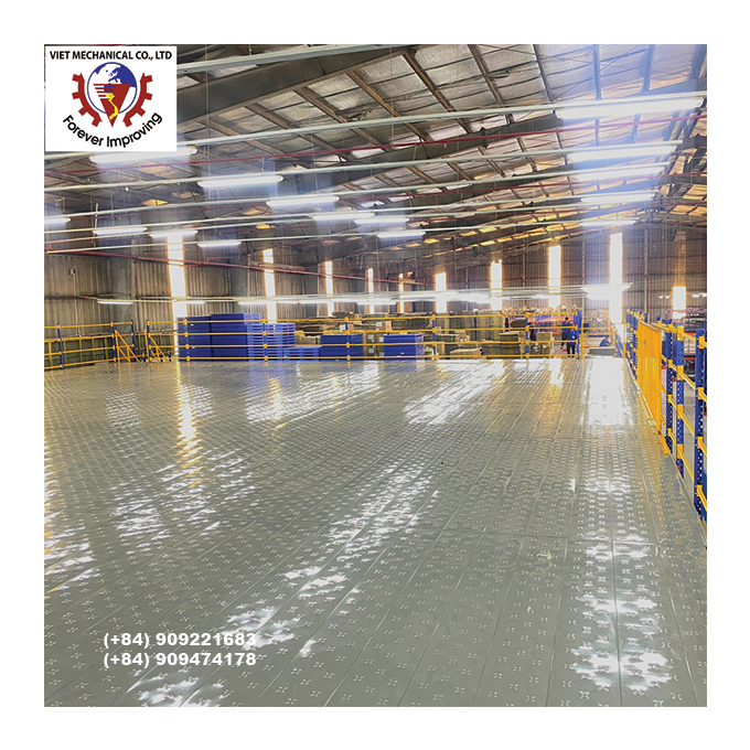 Customized Adjustable Metal Mezzanine Floor Racking System For Efficient Pallet And Warehouse Storage