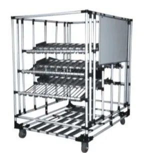 FIFO Lean Flow Pipe Rack Layout