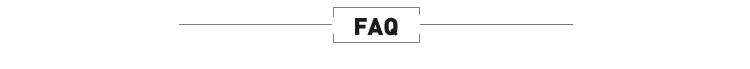 Frequently Asked Questions
