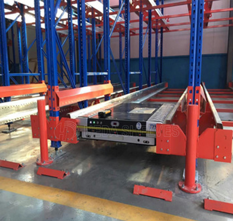 Auto Shuttle Racking System For Warehouse